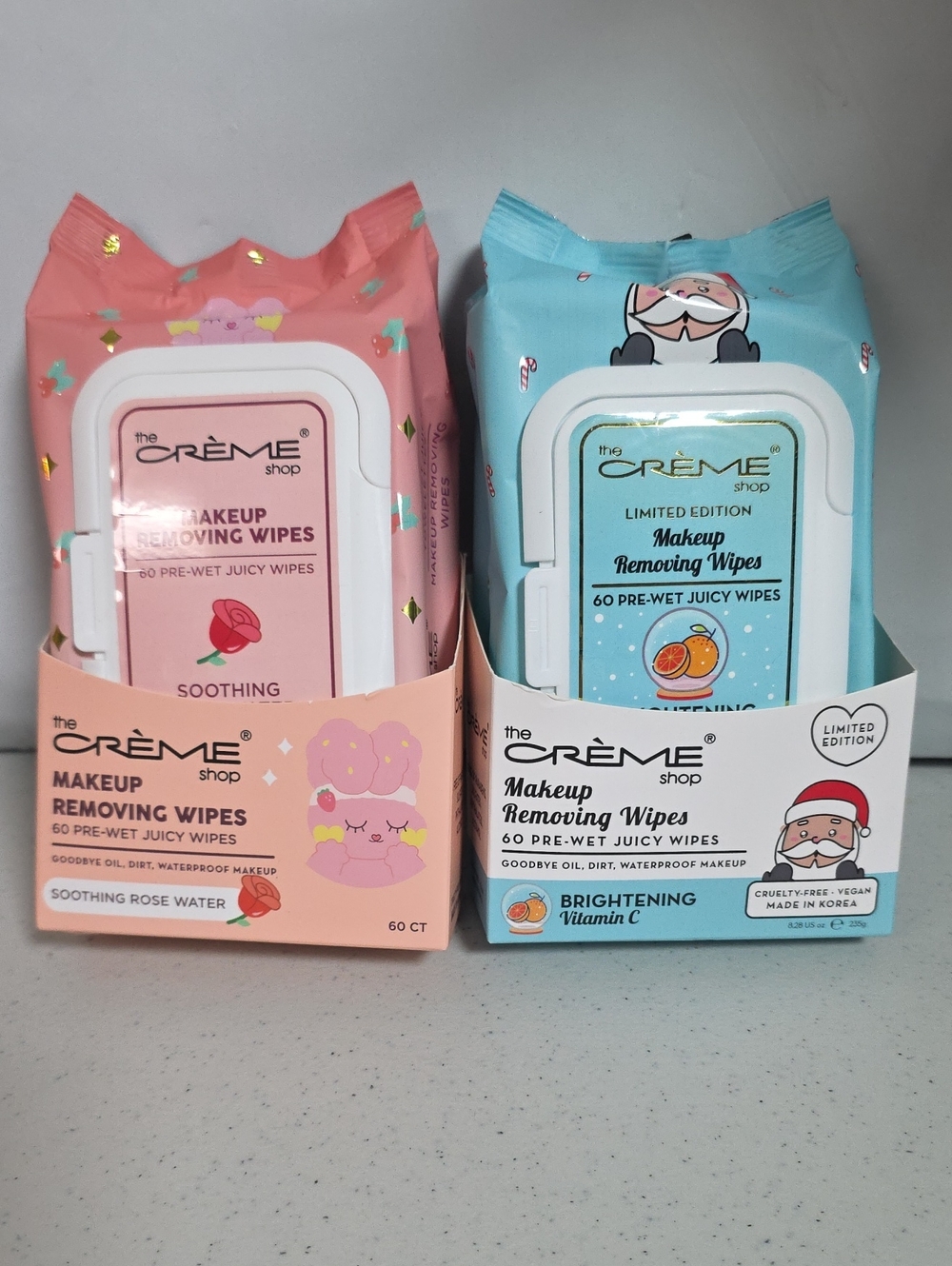 Makeup‎ Removing Wipes - Soothing Rose Water (Pink)